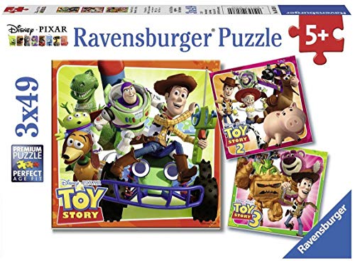 Ravensburger 8038 Disney Pixar Toy Story History Puzzle, Mehrfarbig