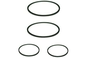 Cassette Deck Section Belts Kit (4 Belts) Rubber Belt Compatible with Sony Cassette Mechanism