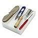 Akak Store Needle Felting Starter Kit Set - Felting Foam Pad+Needles+Scissor+Wooden Felting Handle+Awl+Finger Stall+Glue Stick - Felting Kits Accessory Craft Set