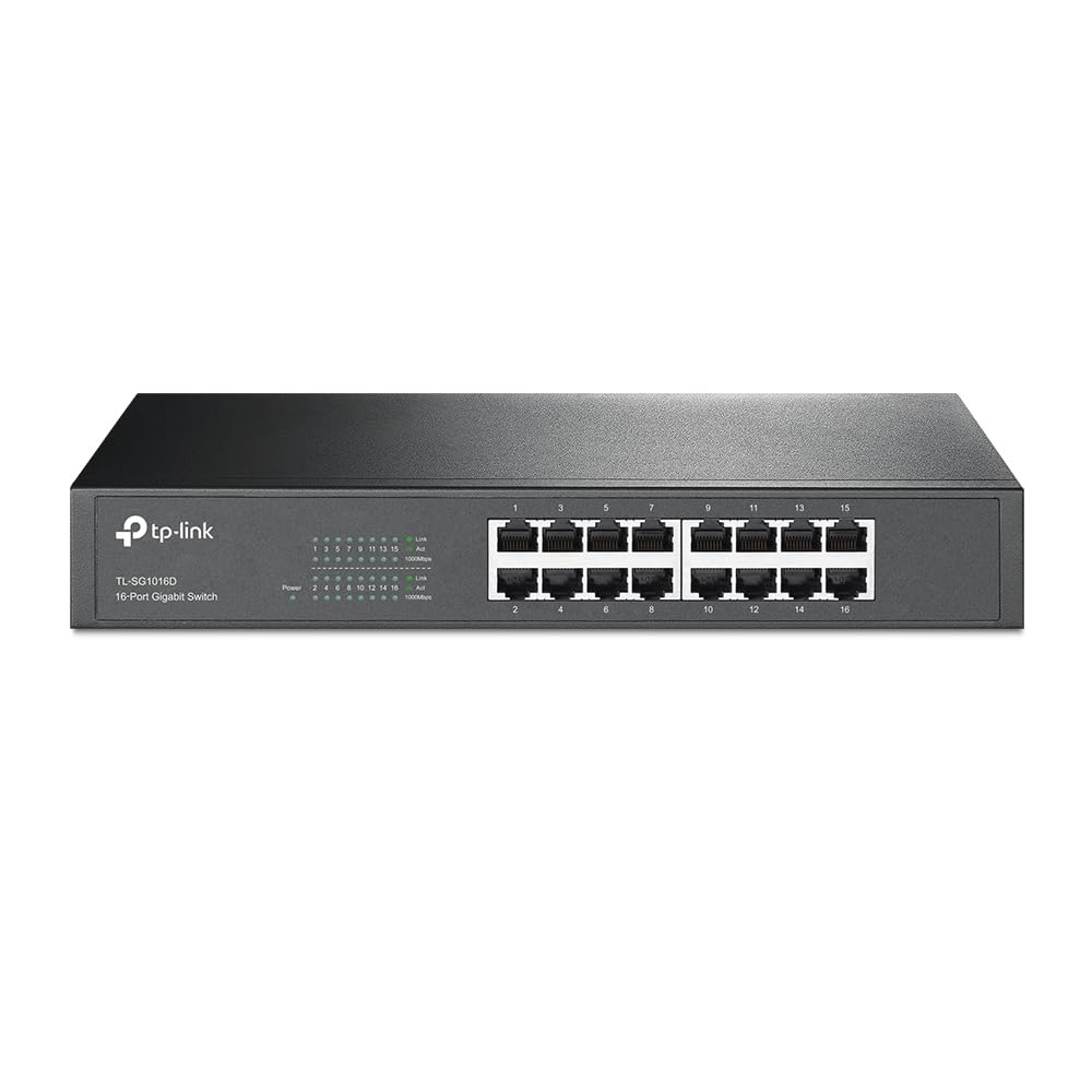 TPLINK TLSG1016D 16Port Gigabit Switch Switch