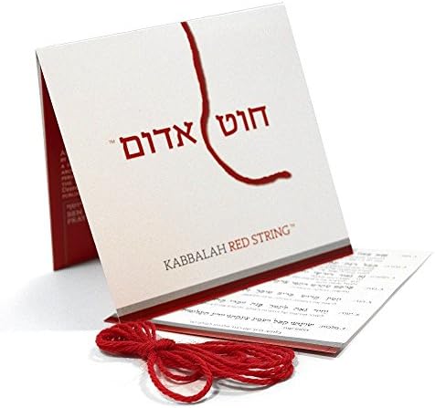 Original Kabbalah Red Bracelet from Official Kabbalah Centre - Powerful Protection for You and Your Family Against The Evil Eye from Rachel’s Tomb in Israel + Prayer, Blessing, Wearing Instruct