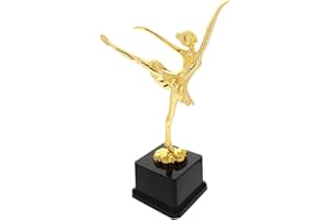MOBUTOFU Ballet Dance Trophy 9.25 Inch Lightweight Award for School Dance Competitions and Recitals Portable