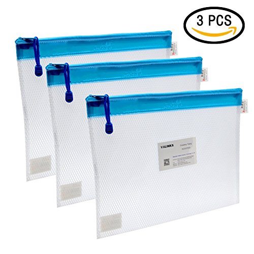 Buy Document Zipper Bag,Zipper File Bag,Be Young File Folder Pouch Pocket,Waterproof Double