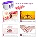 Paraffin Wax Machine for Hand and Feet, Serfory 5000ml Paraffin Wax Warmer Quick-Heating Paraffin Bath with Refill Thermal Mitts Gloves Silicone Brush for Smooth and Soft Skin(2019 Model)thumb 4