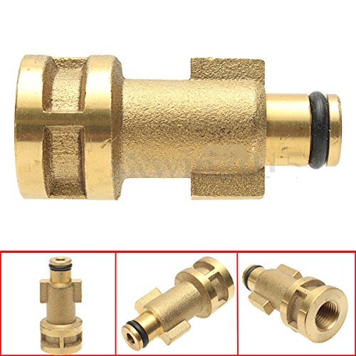 HPCMING Pressure Washer Snow Foam Lance 1/4'' Adapter For Karcher AQT Nilfisk Kew Alto (#5)