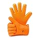 Cooking Gloves Heat Resistant for Traeger, Smoker and Outdoor Grills by SiliSafe