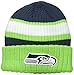 New Era NFL Seattle Seahawks Rib Start Cuff Beanie, One Size, Green