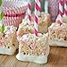 Paper Straws - Hot Pink White - Striped - 100 Pack - Outside the Box Papers Brand