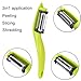 Vegetable Chopper,Upintek Vegetable Fruit Dicer,Effortless No-Mess Salad Onion Vegetable Cutter+Peeler Slicer (Freebies),3Interchangeable Blades Set with Food Container,Cleaning Brush for Veggie Pasta