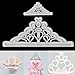 Katoot@ Sugarcraft Cake Cutter Mold 2Pcs/set Crown Silicone Tiara Fondant Icing Cutting Die Cake Cookies Tool For Decoration Baking