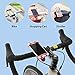 Universal Bike Phone Holder, Bicycle Handlebar Stroller Cell Phone Mount for iPhone 8 Plus 7 6S 5 SE Samsung Galaxy S8 S7 Note 6, 4 to 6 Inch Android Smartphone, Bike Tie Series - Red