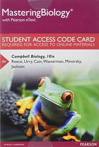 Amazon.com: Mastering Biology with Pearson eText - Standalone