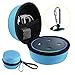 AIRSOFTPEAK Portable Carrying Case Travel Protective Hard Case Cover Small Handheld Storage Box with Carabiner for USB Cable, Earphone