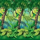 Jungle Trees Backdrop Party Accessory (2 count) (2/Pkg)