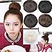 Womens Girls Donut Hair Bun Synthetic Scrunchie Hair Bun Cover Bun Cage Bun Wrap Maker Hairpiece Clip in Hair Extension Hair Ornament Decoration Pp07