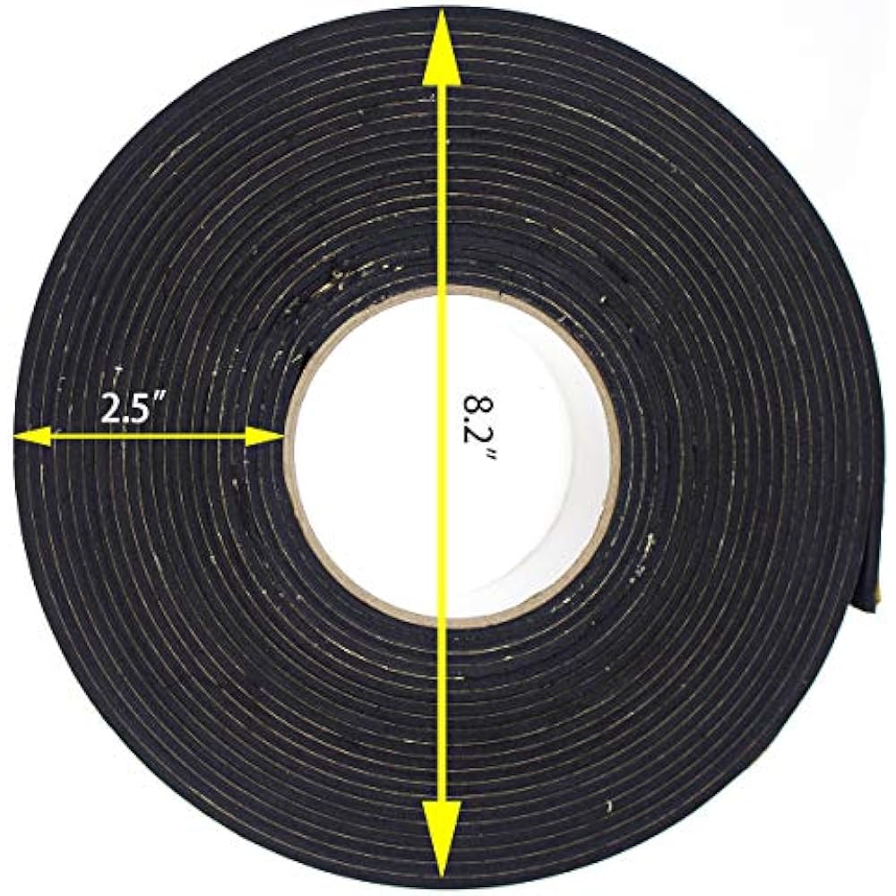 Foam Insulation Tape Adhesive, Seal, Doors, Weatherstrip ...