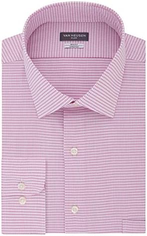 Van Heusen Men's Tall Dress Shirts Big Fit Flex Check, Pink Glaze, 18 Neck  32"-33" Sleeve price in Saudi Arabia | Amazon Saudi Arabia | kanbkam