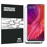 Xiaomi Mi Mix 2 Screen Protector, AVIDET Full Screen Coverage, Premium Tempered 3D Glass Screen Protector for Xiaomi Mi Mix 2 (9H Hardness 0.3mm)(Black)