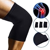 Knee Compression Sleeve - Protect Your Knees and Reduce Joint Pain - Breathable Knee Support for All Sports, Running, Jogging, Weight Lifting, Arthritis and Injury Recovery - Pain Relief Now!