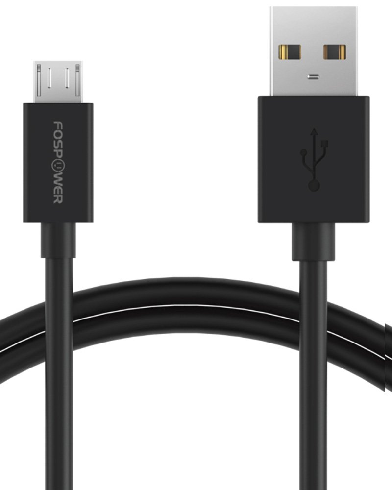 FosPower 3FT Micro USB to USB 2.0 Cable [TPE Jacket & Housing