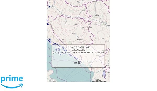 Guia de campings en croacia con data de gps y mapas detallados spanish edition