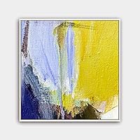 Framed Canvas Wall Art Abstract Color Painting Canvas Prints Home Artwork Decoration for Living Room,Bedroom - 16x16 inches