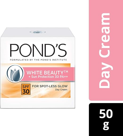 white beauty day cream