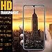 [2 Pack] KATIAN Compatible with Huawei P Smart 2019 Screen Protector, HD Clear Protector [Anti-Scratch] [No-Bubble] [Case-Friendly], 9H Hardness Tempered Glass Screen Film for Huawei P Smart (2019)