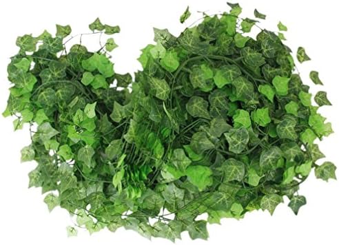ReachTop Artificial Ivy Leaf Garland Plants Vine Fake Foliage Flowers Home Decor