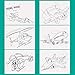 ETI Toys, 6 Canvas Set – 6 Airplanes and Helicopters Themed Pre-Sketched Panels – 8x10 in Canvas for Painting with Stencil Drawings for Artist Kids +6yrs – Primed, Cotton & Acid Free Canvases