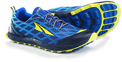 Altra Men's Superior 2 Trail Running Shoe, Navy/Lime, 13 M US