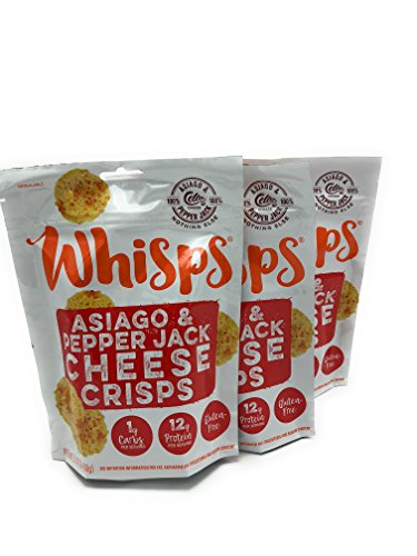 Whisps Asiago & Pepperjack Cheese Crisps (2.12) (3 Pack)