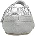 Robeez Girls' Catherine White-K Crib Shoe, Blossom Ballet Grey, 12-18 Months M US Infant