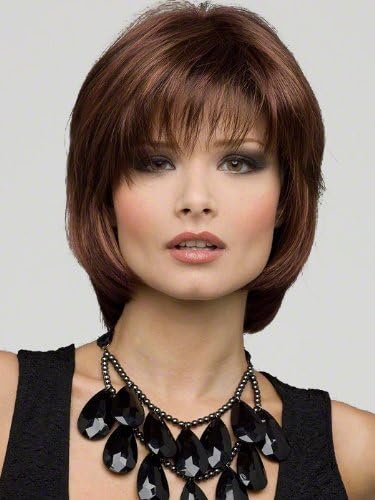 Haley by Envy Wigs, Color Chosen: Dark Brown