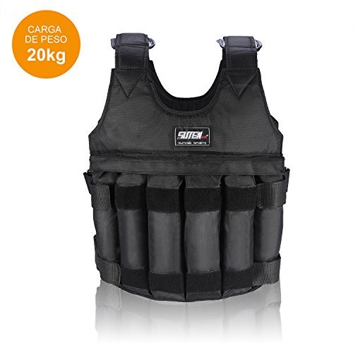 Weighted Vest, Adjustable Strength Training Vest Weightloading Sand