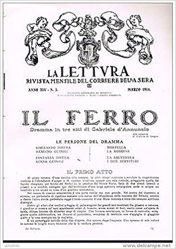 Gabriele D'Annunzio - Il ferro. Dramma in tre atti (1900)