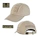 Gadsden and Culpeper Operator Cap Bundle - w Punisher/Dont Tread Patches (Tan/Khaki Cap)
