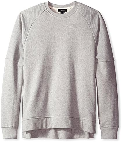 Twenty Tees Men's Pride Ribbed Crew Sweatshirt