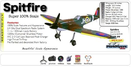 rc spitfire rtf
