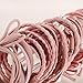 Classic Hair Ties Set, Funtopia 30 Thick Hair Stretchy Elastic Hair Bands Hair Ropes Ponytail Holders Rubber Bands Bulk, Thick and Durable Hair Accessories, Universal for Girls Women Kids Ladies,Pink