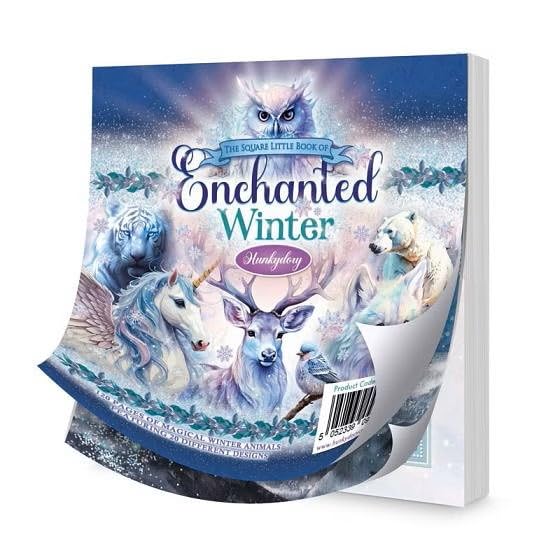 Hunkydory - The Square Little Book of Enchanted Winter - LBSQ163 - rrp £9.99