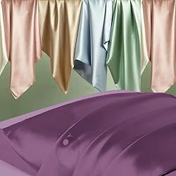 Silk Pillow Cases 2 Pack, Mulberry Silk Pillowcases