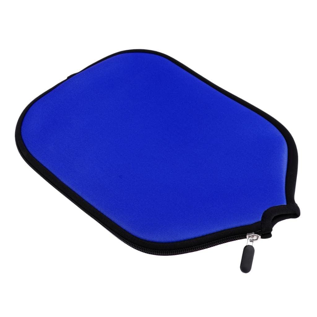 zalati Pickleball Paddle Cover Pickleball Racket Case Neoprene Bag with Zipper for Protection - Blue