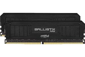 Crucial Ballistix MAX 4000 MHz DDR4 DRAM Desktop Gaming Memory Kit 32GB (16GBx2) CL18 BLM2K16G40C18U4B (BLACK)