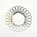 lieomo 1000pcs 0.85 Inch Tone Gourd Bulb Pear-Shaped Safety Pins for Hanging Tags-Bronze