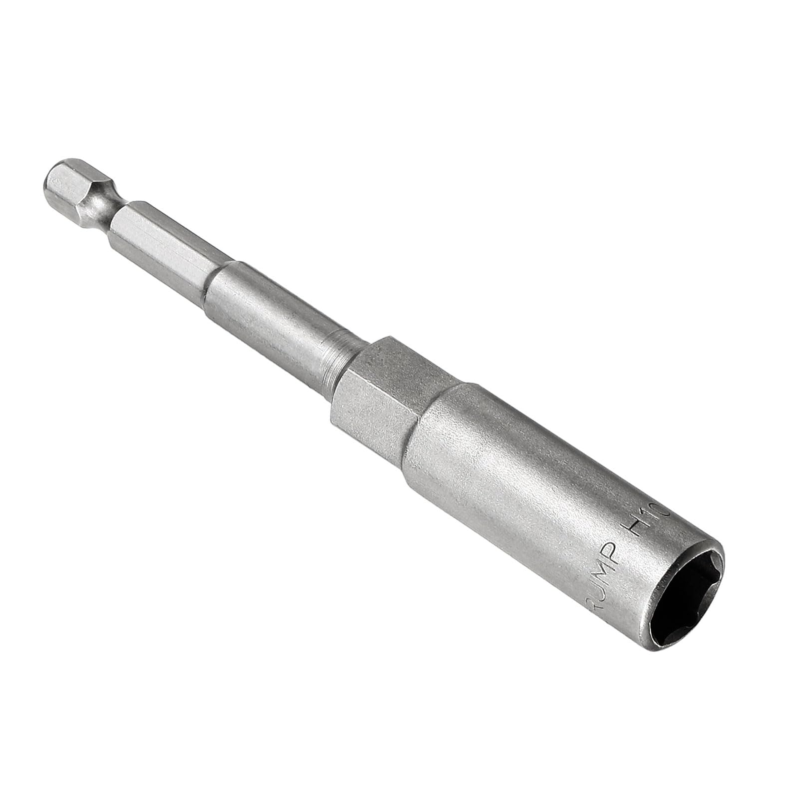 CoCud Quick-Change Nut Setter Driver Bit, 10mm Metric 100mm Length 1/4" Shank, CR-V No-Magnetic Straight Shank Setter Drill Bits - (Applications: for Auto Repair)