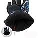 YQXCC Men's Ski Snow Gloves Winter Warm Cycling Windproof Waterproof Gloves