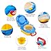 Portable Travel Potty Seat for Boys and Girls Safety's BeCute Potty Perfect for Camping Car Travel Suitable for under 2 years(Yellow)