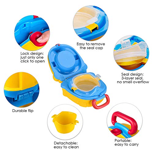 3 Portable+Cartoon+Squatting+Children+Training