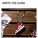 Fashion Mini Sneaker 3D Keychain AJ1 Basketball Shoes Key Ring Couple with Box for Christmas Gift 1Piece